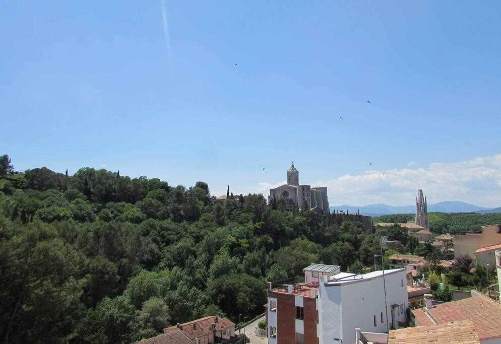 Apartamento Con Increibles Vistas Y Terraza Жерона Екстер'єр фото