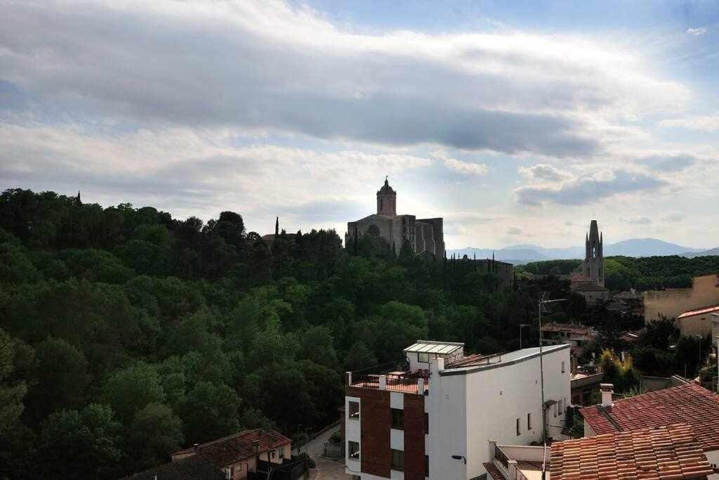 Apartamento Con Increibles Vistas Y Terraza Жерона Екстер'єр фото